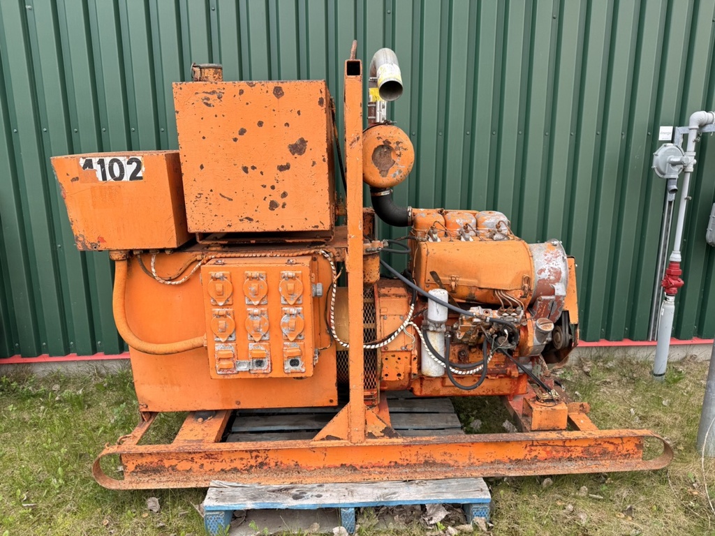 44 kW Deutz / Kato Industrial Diesel Generator Set (55 kVA, Air-Cooled)