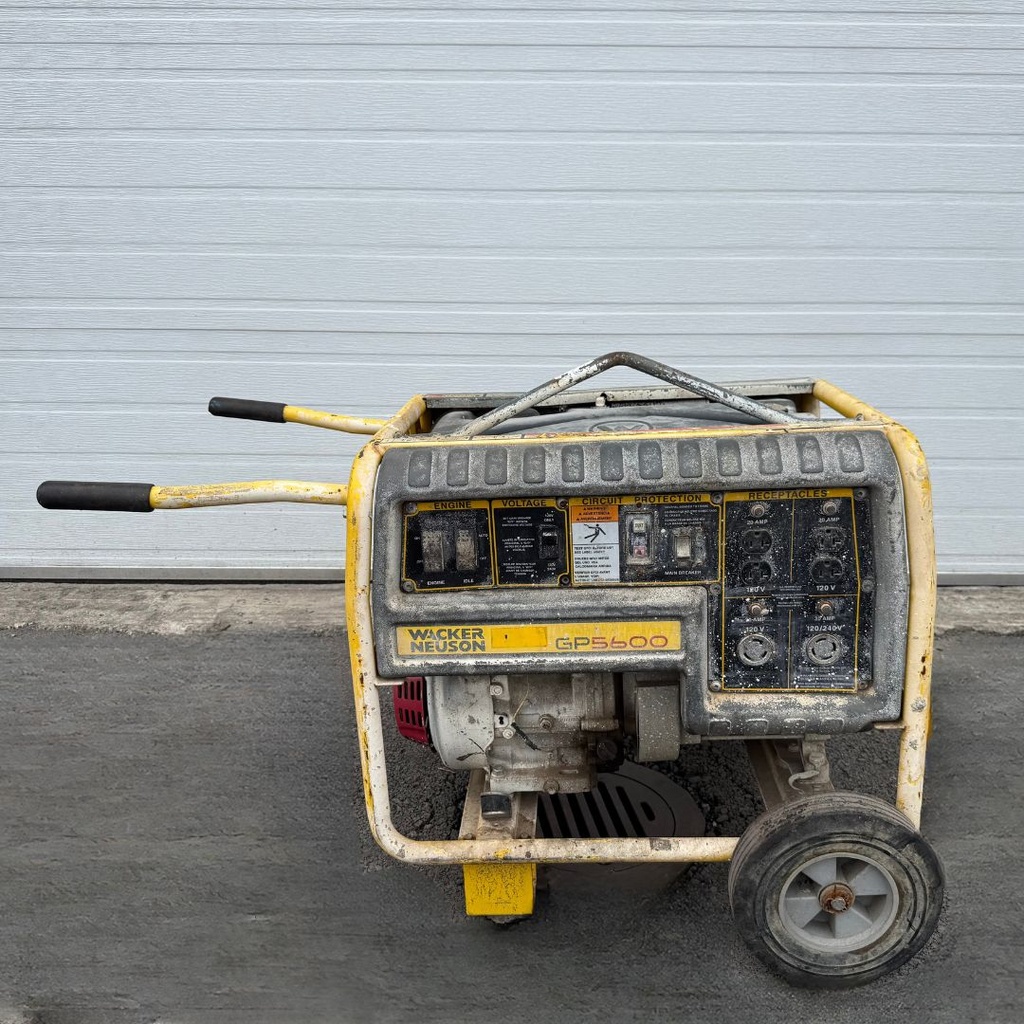 Portable Generator Wacker Neuson GP5600A 5.6 kW 2016