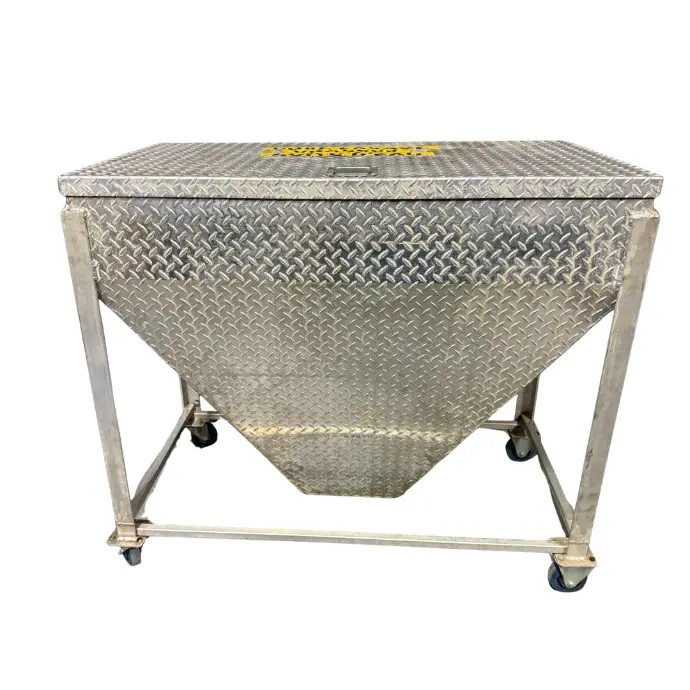 Station de nettoyage de pièces Mobile en Aluminium Industrielle (26 po x 48 po)