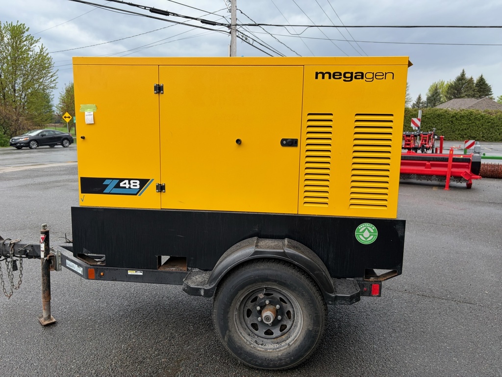 Megagen Z48 38kW (48 kVA) towable diesel generator