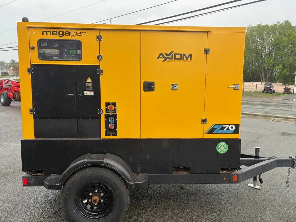 Megagen Z70 56kW (70 kVA) towable diesel generator