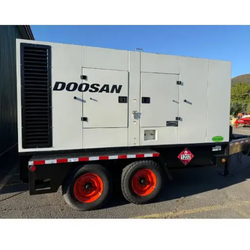 Génératrice remorquable DOOSAN G290 232 kW