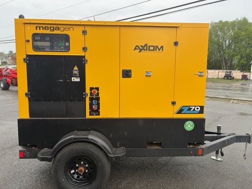 [4TCSU0213NHZ50030] Megagen Z70 56kW (70 kVA) towable diesel generator